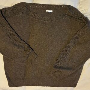 American Eagle Outfitters Brown Sweater